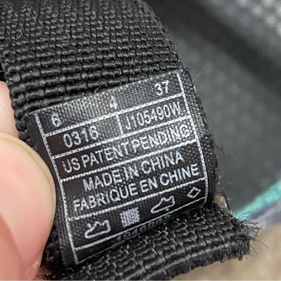 CHACO Dagger ZX/2 Classic Teal Green Toe Loop Sandals - Picture 4 of 12